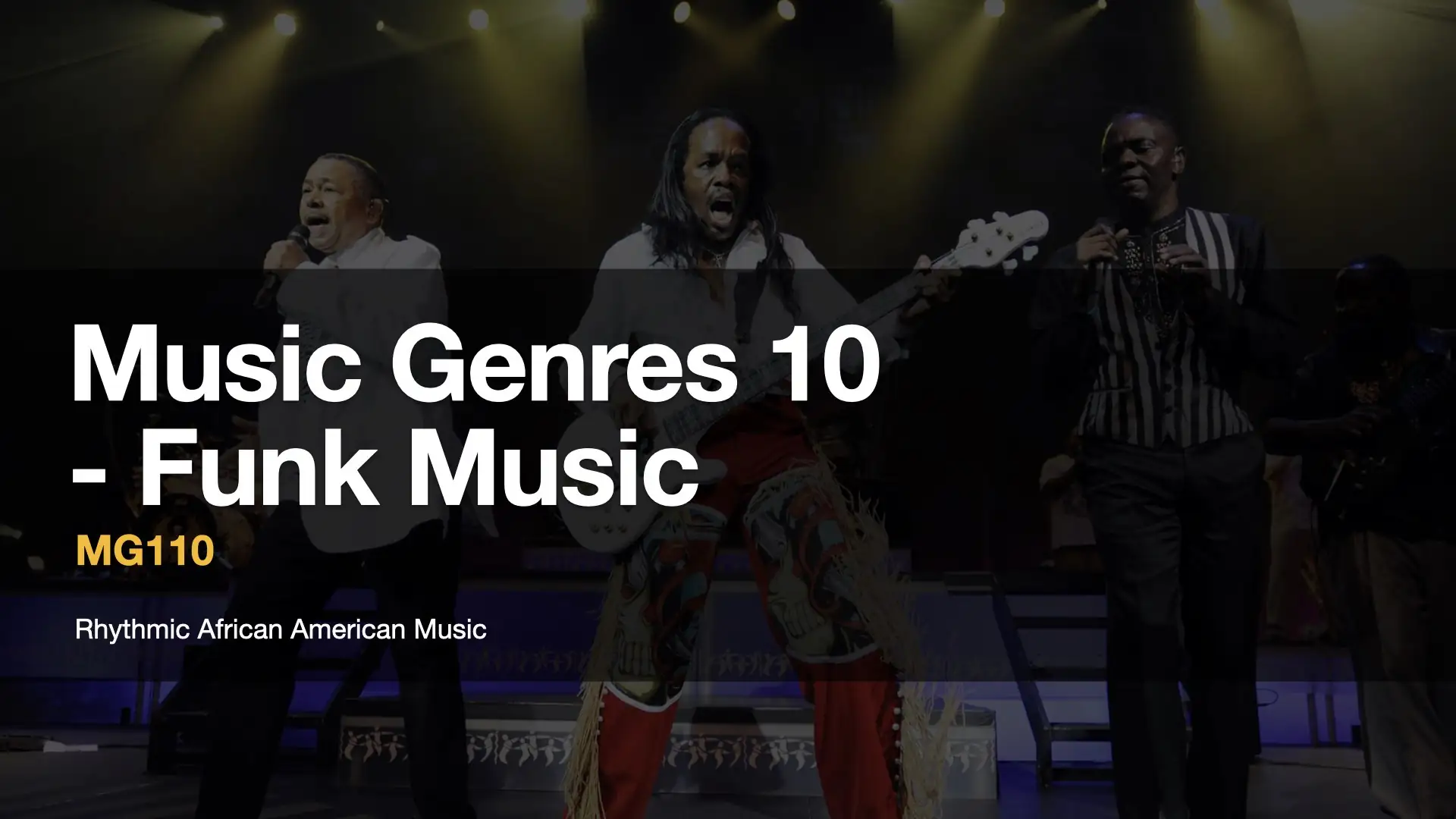Music Genres - Funk Music
