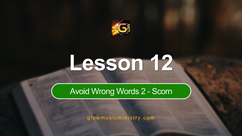 Avoid Wrong Words 2 – Scorn